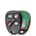2001-2005 GM / 4-Button Keyless Entry Remote / PN: 25695954 / KOBLEAR1XT (AFTERMARKET)